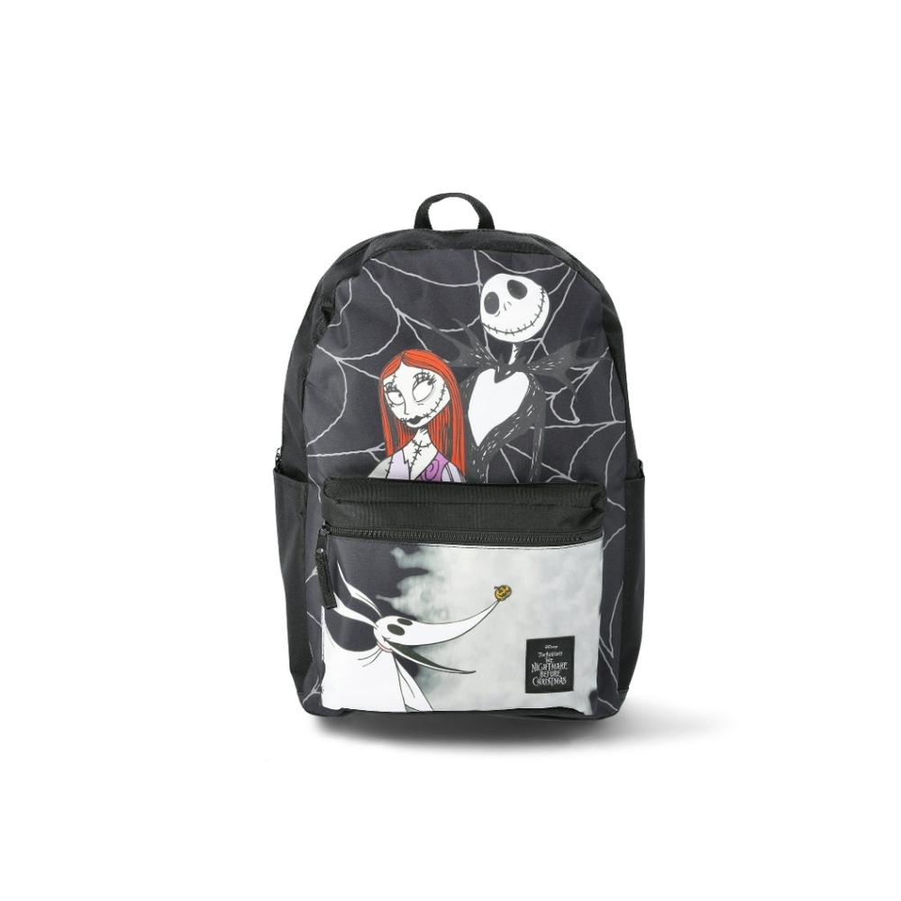 Disney Tim Burton The Nightmare Before Christmas Backpack Bag Bioworld 17" NWT